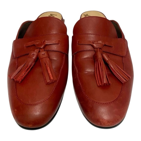 Sam Edelman Red Tassel Loafers - Picture 5 of 9